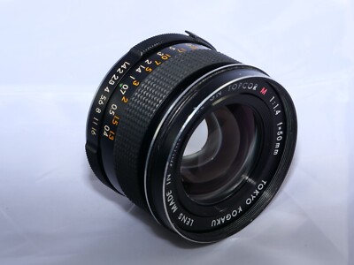 Topcon Super DM トプコン ボディ 50mm F1.4 M RE Topcon Super DM トプコン ボディ 50mm F1.4 M RE