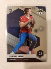 2021 Panini Mosaic Sam Ehlinger Rookie Card RC Colts #372