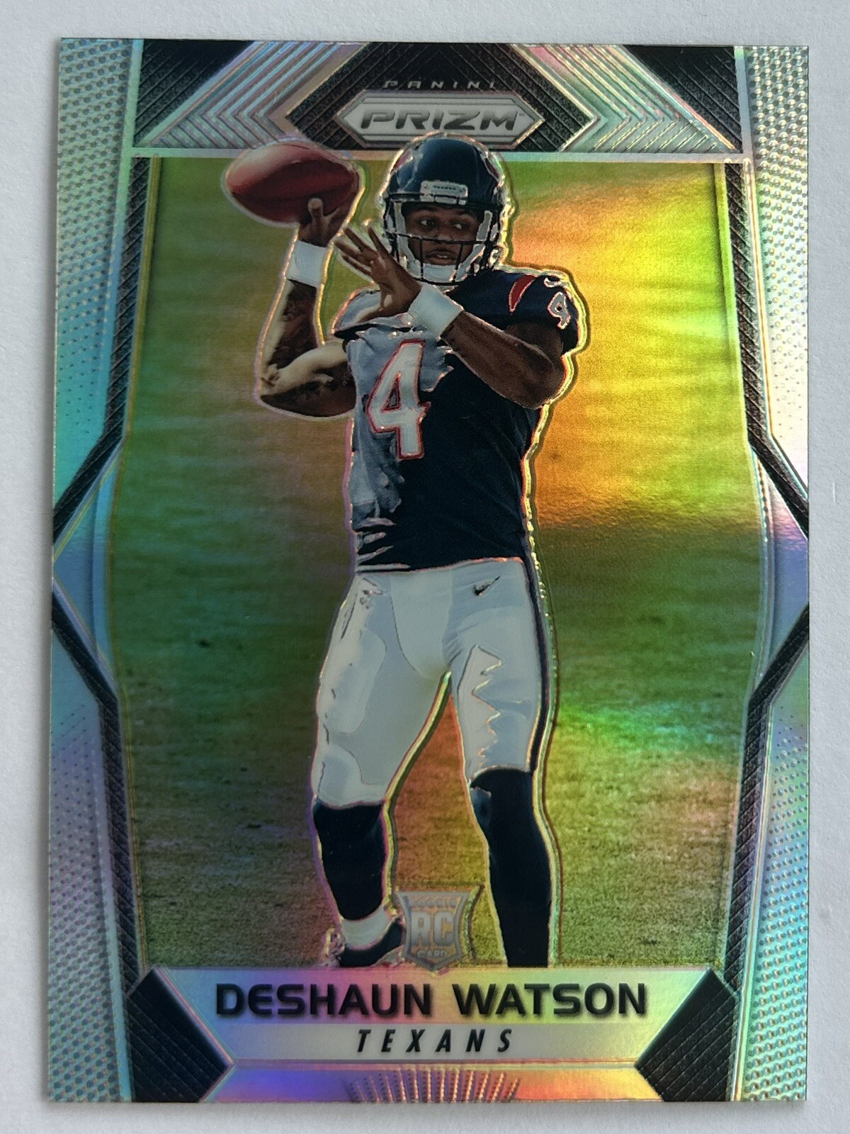 2017 Panini Prizm - Rookies Silver Prizm #279 Deshaun Watson (RC)