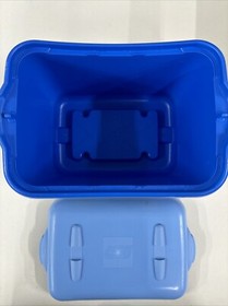 LEGO Blue 6161  Storage Container ONLY EMPTY 2006