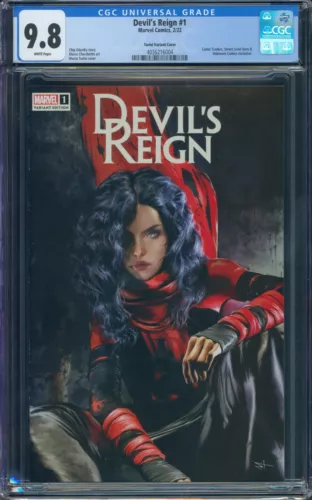 Devil's Reign #1 Turini Variant Cover - CGC 9.8 - NM/M! - Only 16 in Population!