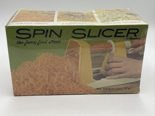 Ronco Spin Slicer Vegtable Spiral Slicer