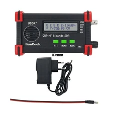 Handheld USDX USDR HF QRP SDR Transceiver SSB/CW 8-Band 5W DSP SDR +Battery #USA