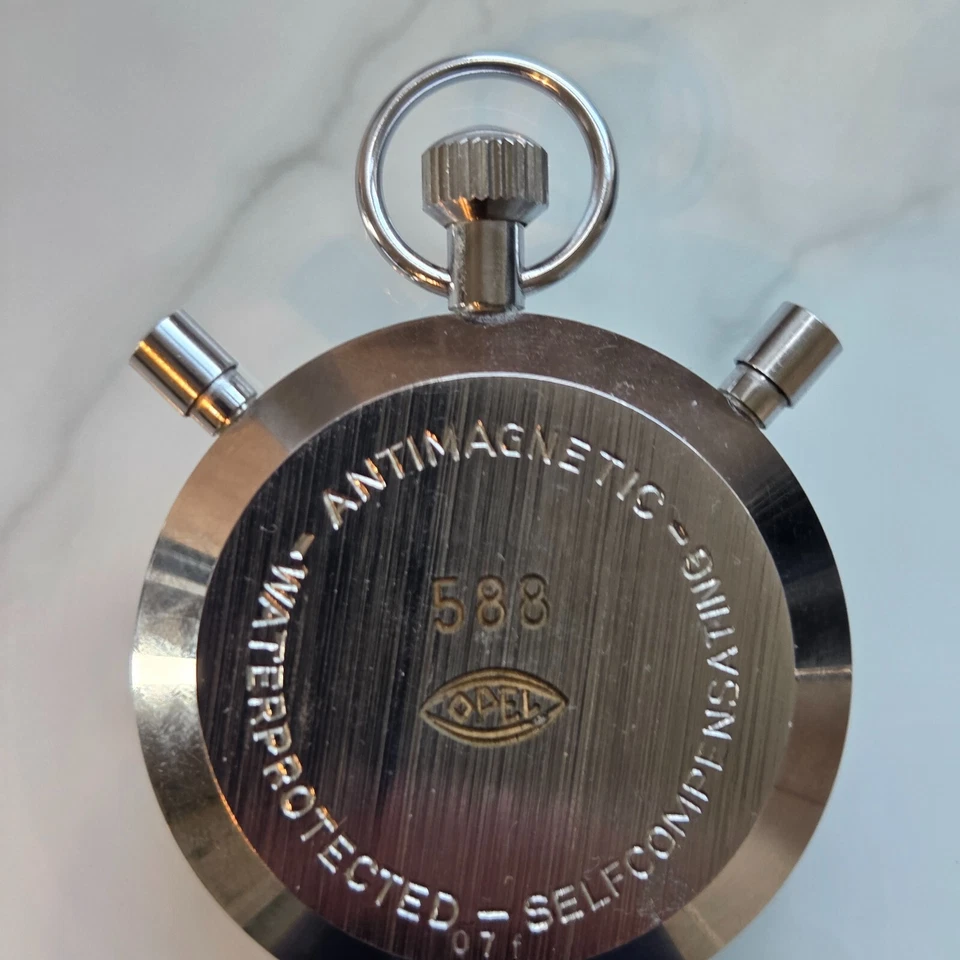 De colección - Raro - Cronómetro HanHart 1/100 seg 30 Min Palanca 13 Joyas, Rally-Cross Foto 4 de 4