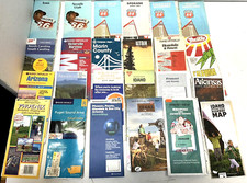 24 Vintage City & State Maps Phillips 66 Rand...