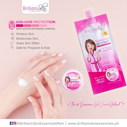 3X Brilliant Skin Essentials Sunscreen Gel-Cream SPF30 Sachet (50g) - Picture 3 of 6