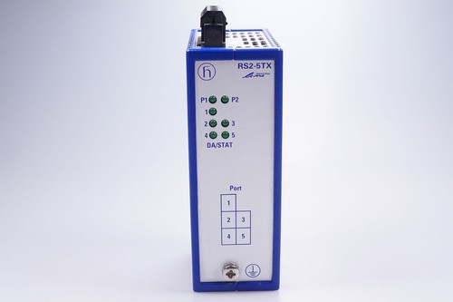Hirschmann RS2-5TX 24VDC Industrial Ethernet Rail Switch - Picture 2 of 4