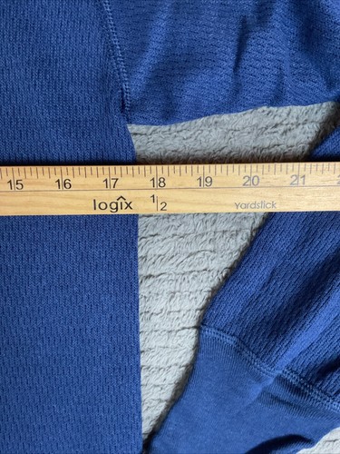 T-shirt JE Morgan uomo XXL manica lunga Johns made in USA cialda termica vintage - Foto 5 di 9