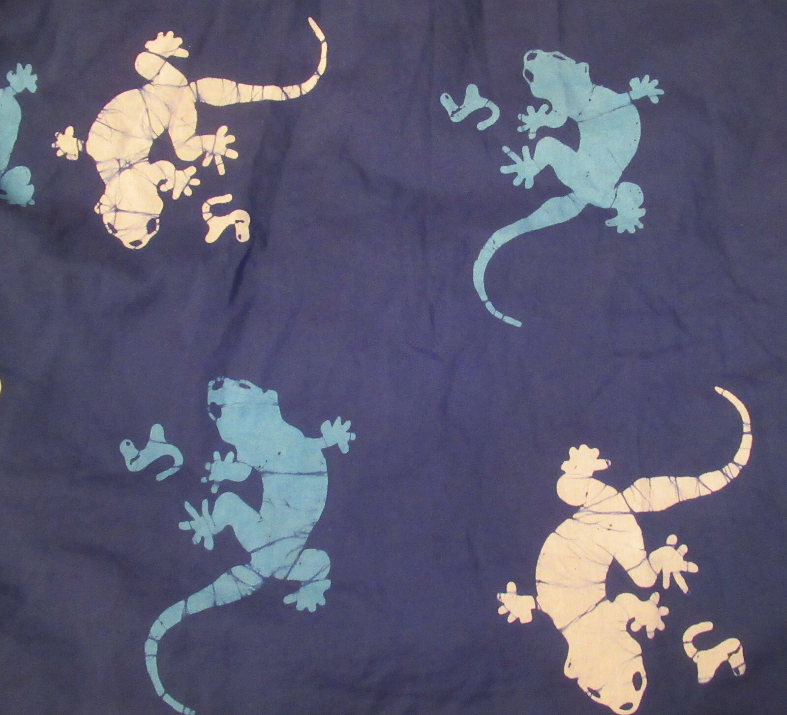 Caribelle salamanders batik button-front Hawaiian… - image 3