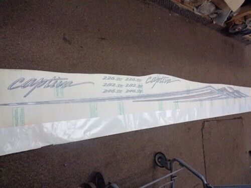 AUTOCOLLANT TRIBORD RINKER CAPTIVA 226SE / 282SE / 246SE 138" X boutiques 7 3/8" BATEAU MARINE