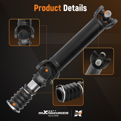 Rear Driveshaft Cardan Shaft for Jeep Wrangler 2.5L 4.0L Sport Utility 4WD 97-02 - Picture 4 of 17