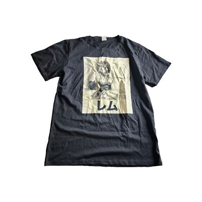 Mens L The Otaku Box Re:Zero Rem Anime T Shirt