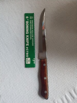Vintage 6'' Boning Knife As Seen on TV Never Been Used! NIP