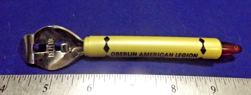VTG Beer Bottle Can Opener Advertising OBERLIN AMERICAN LEGION OBERLIN KANSAS - Picture 2 of 4