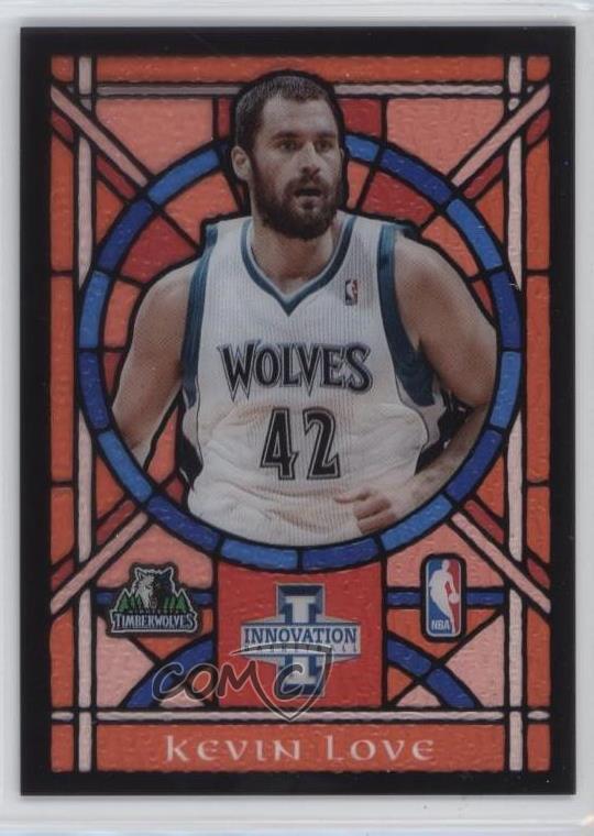 2012-13 Panini Innovation Stained Glass Kevin Love #28