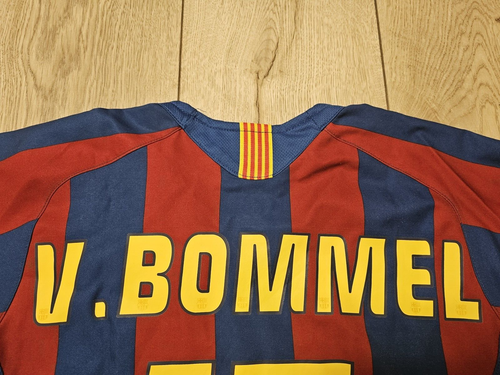 MAGLIA CALCIO BARCELLONA 2005 2006 HOME POMMEL MAGLIA CALCIO 12-13Y 158cm NIKE - Foto 7 di 17