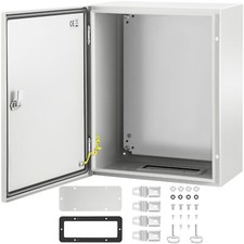 20x16x10" NEMA 4X Steel Enclosure IP66 Waterproof/Dustproof Indoor/Outdoor