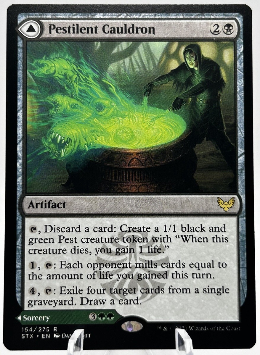Pestilent Cauldron 154/275 Strixhaven: School of Mages STX MTG NM