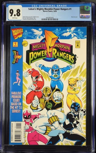 Saban's Mighty Morphin Power Rangers #1 CGC 9.8  Marvel Comics 1995 Ron Lim