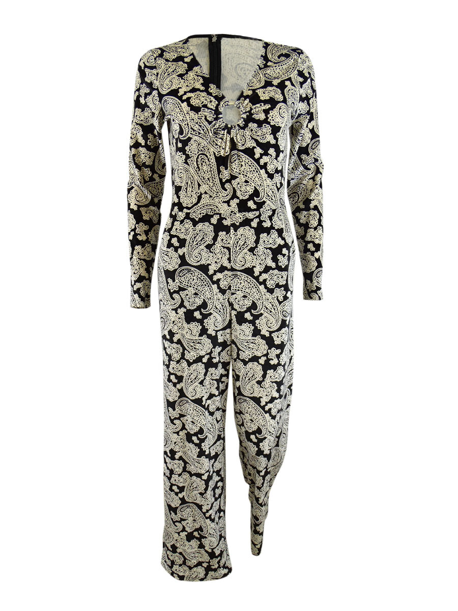 Michael kors velvet jumpsuit cheap