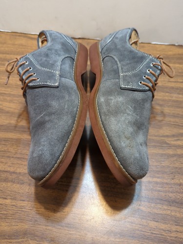 Johnson & Murphy Leather Upper Lining & Rubber Sole 9.5M/0xford Gray.EE - Bild 4 von 12
