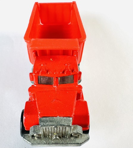 1991 Hot Wheels PETERBILT DUMP TRUCK - 1979 - #100 Moving Parts 3” Length Semi - Picture 3 of 6
