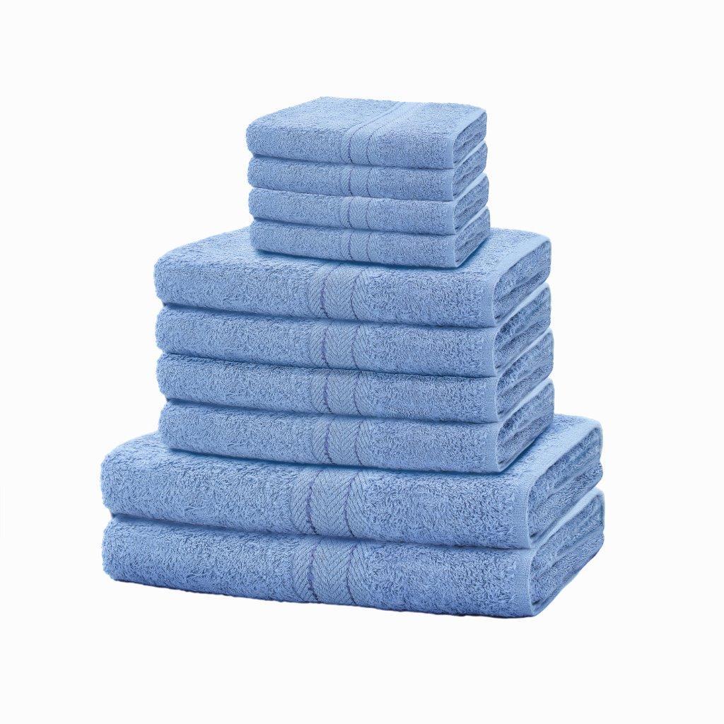 100 EGYPTIAN COTTON TOWEL BALE SET 10 PIECE FACE HAND BATHROOM TORONTO