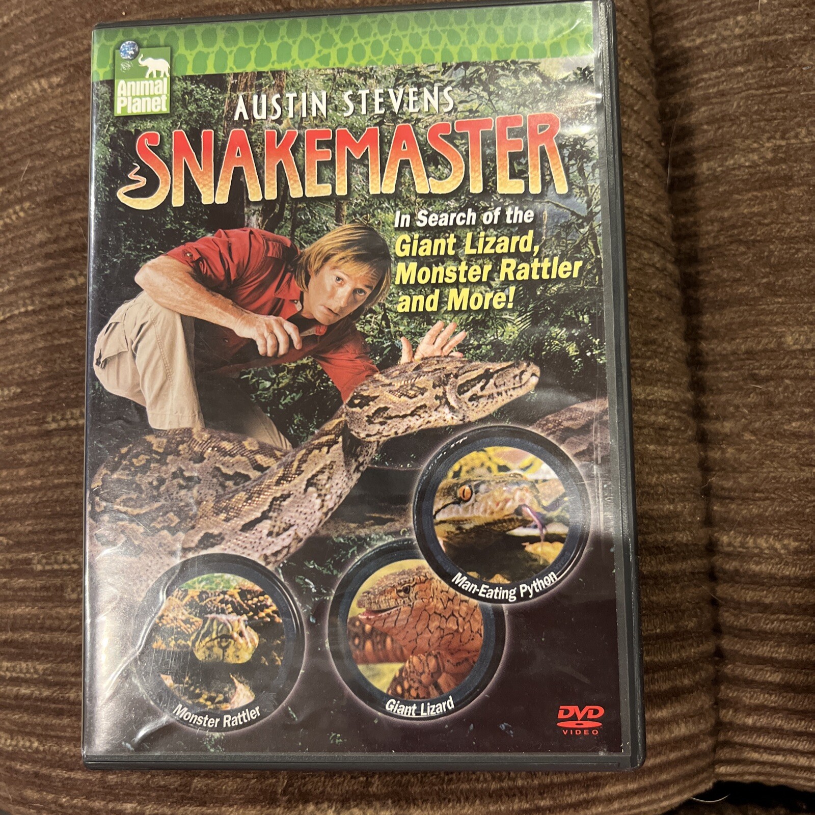 Austin Stevens Snakemaster In Search of the Giant Lizard Monster ...