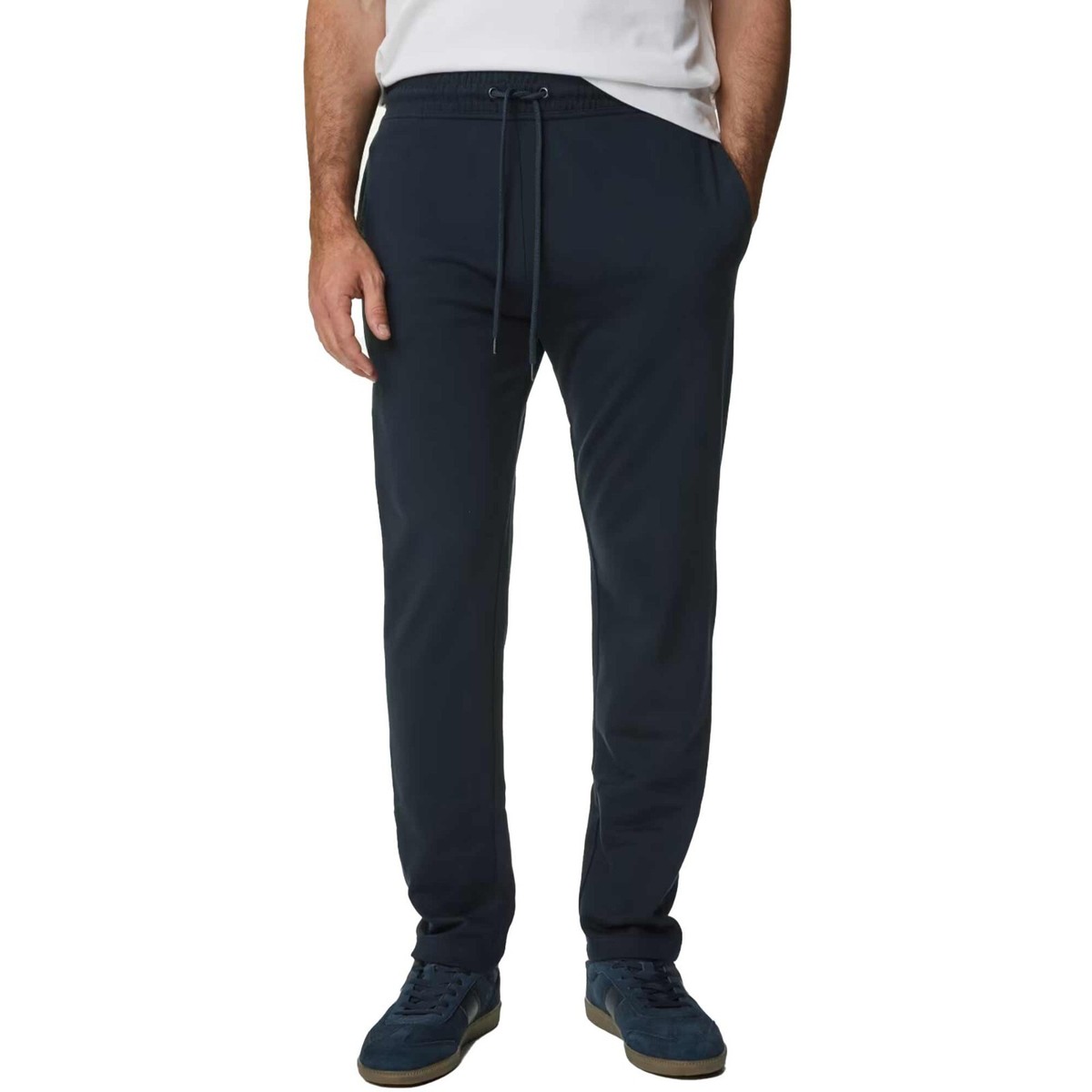 Pantalon De Jogging à Ourlet Ouvert Pour Homme - Pantalon De Jogging Uni En Polaire 865367