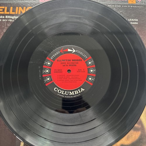 DUKE ELLINGTON "Indigos" / Columbia CS-8053 Stereo - Picture 3 of 3