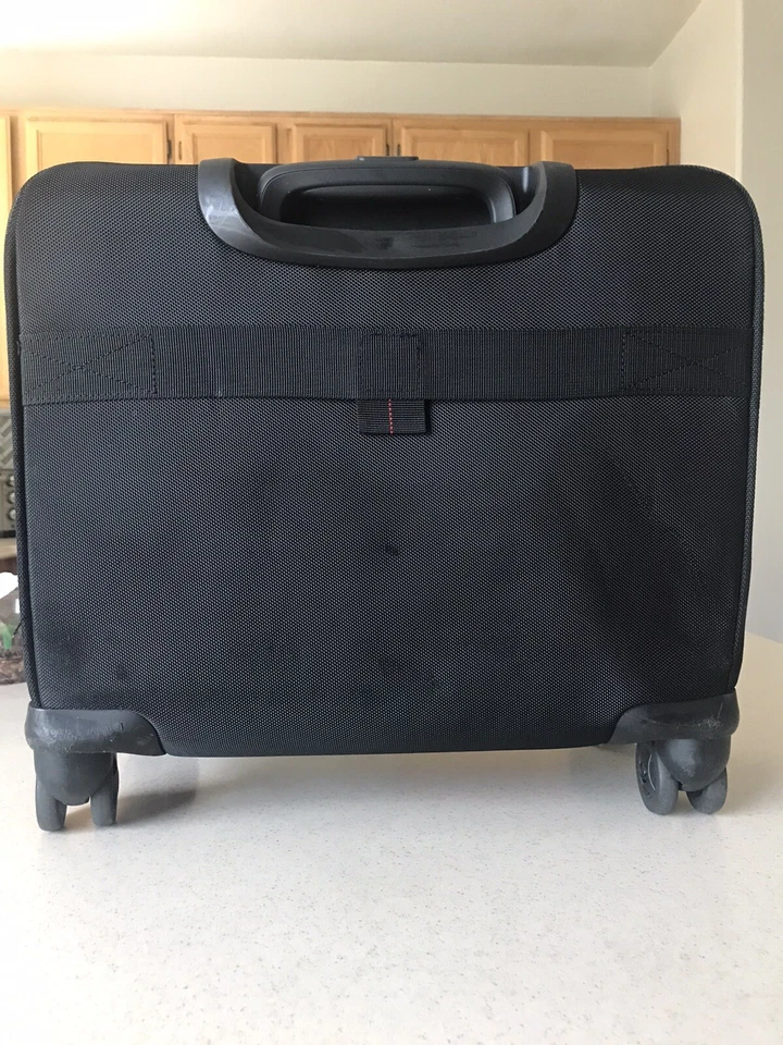 Samsonite Wheeled Carry On Laptop Organizer Bag - Black - Image 3 of 4