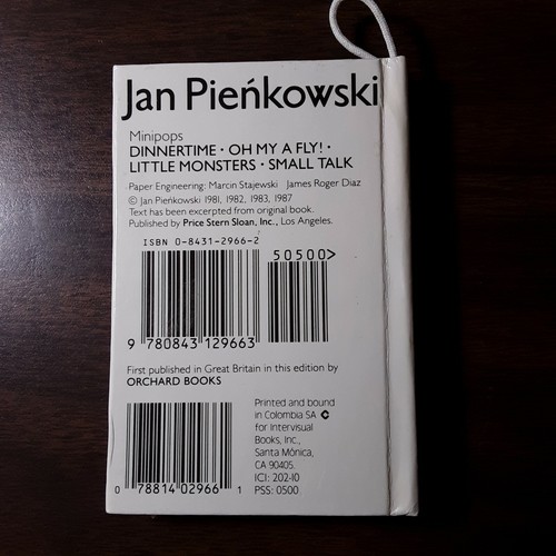 SMALL TALK Pop Up Book - Jan Pienkowski (Small Book) - Imagen 2 de 3