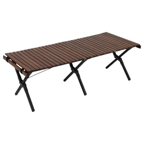 Quick Camp X leg wood row table various 120 x 50 cm/90 x 60 cmQC-WTX90/QC-WTX120 - Bild 1 von 3