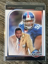 Michael Strahan 2024 Score Football MEN OF CANTON #12
