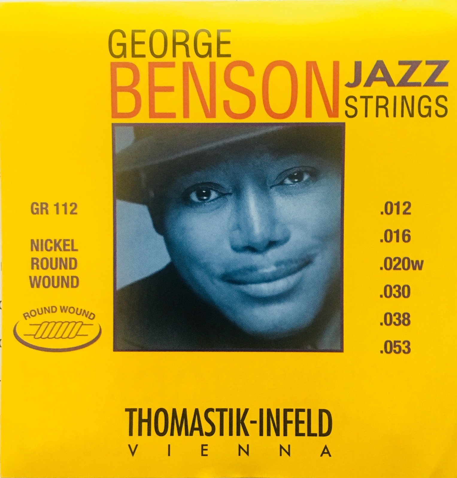 Thomastik Infeld GR112 George Benson Round Wound Guitar Strings gauges 12-53