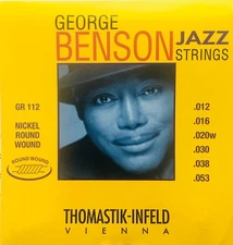 Thomastik Infeld GR112 George Benson Round Wound Guitar Strings gauges 12-53
