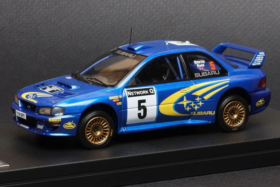斯巴鲁 Impreza WRC #5 1999 年英国拉力赛理查德·伯恩斯 -- HPI #8600 1/43 — 第 2/4 张图片