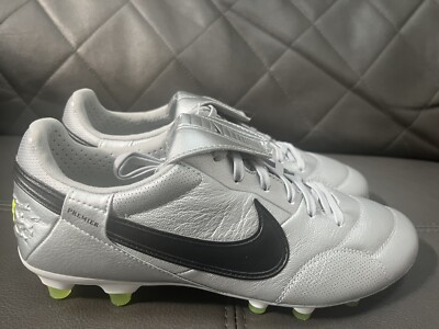 New Nike Premier 3 FG Sz 7 Soccer Cleats Men s Metallic Silver Style AT5889-004