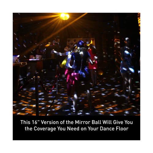 ADJ Products M-1616 16" MIRROR BALL - Picture 4 of 9