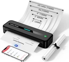 Phomemo Printer M832 Inkless Bluetooth Thermal Printer Support A4 & US Letter
