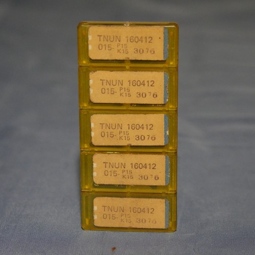 10 Sandvik Coromant Wendeschneidplatte TNUN 160412 P15 K15 3076 015 neuwertig - Bild 2 von 3