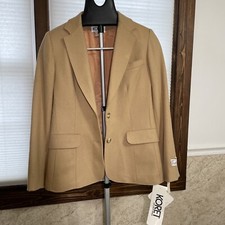 Koret Of California Pure Wool Tan Women’s Size 8 Blazer W Tags Nos Vintage 70s