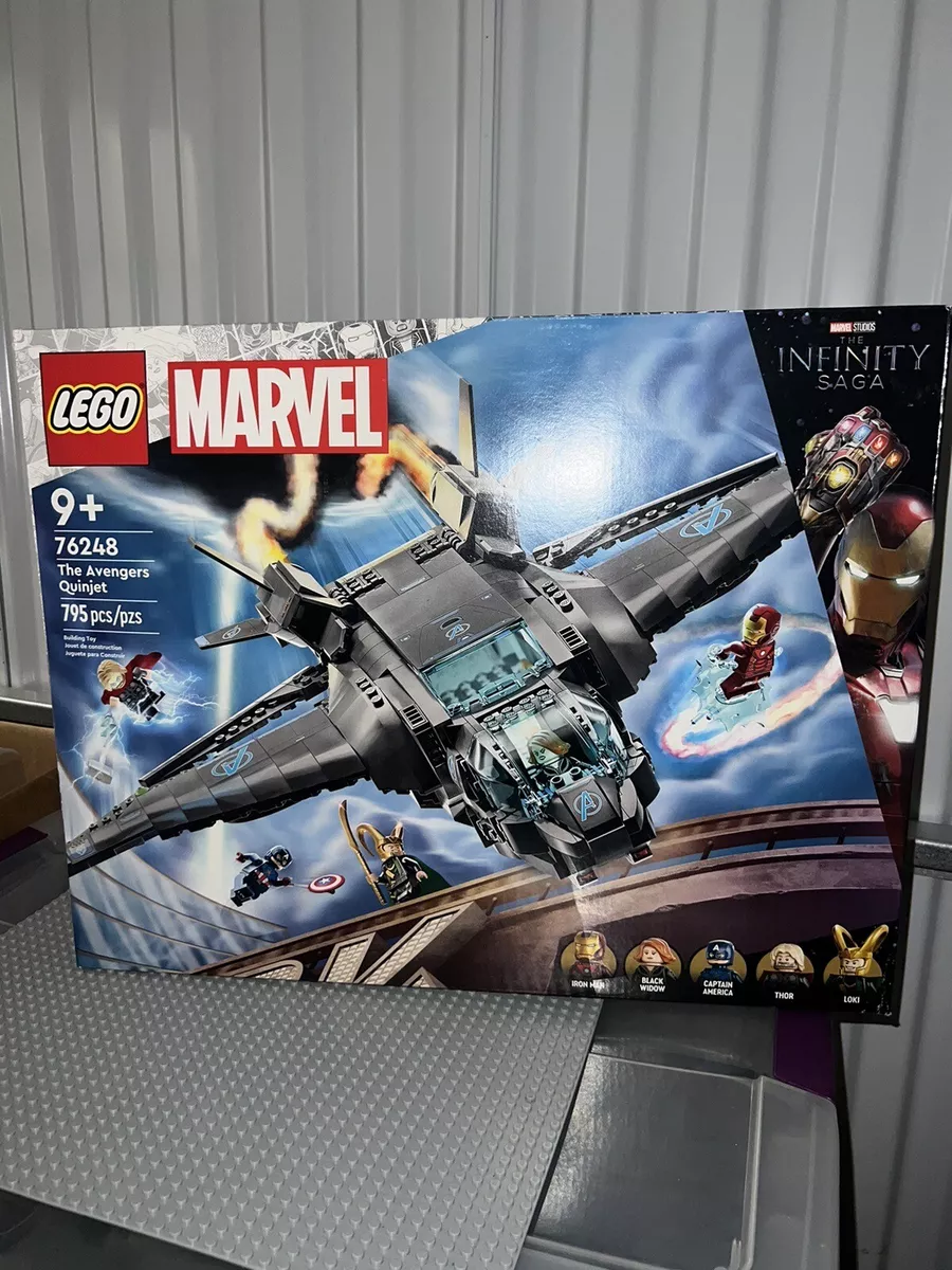 LEGO Marvel The Avengers Quinjet Infinity Saga Set 76248