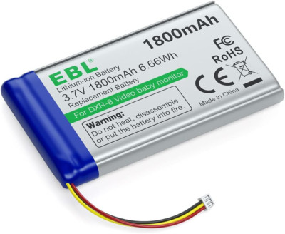 Battery for Infant Optics DXR-8 Video Baby Monitors, 1800Mah High Capacity 3.7V 