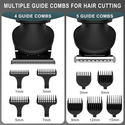 Wahl USA Stainless Steel Lithium Ion 2.0+ Beard Trimmer for Men, Electric Shaver - Picture 4 of 24
