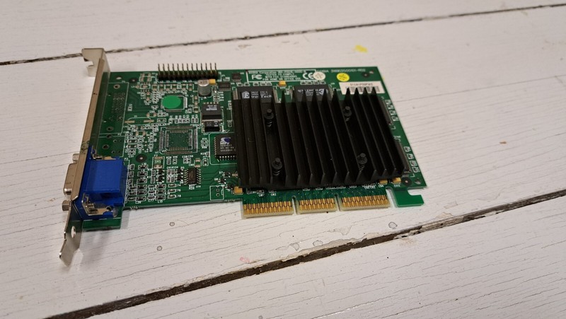 180-P0016-0000-B01 NVIDIA VGA RIVA TNT2 16 MB AGP VIDEO CARD #179