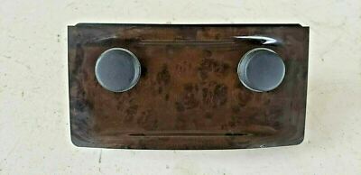 05 BMW 545i E60 Rear Center Console Cigarette Lighter Wood Panel OEM A31