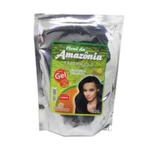 Amazon Hen  Gel Strong Black Straightening Henna Keratin 500g - Divina Dama