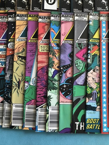 D.P.7 (1986) #1-32 AVG FN+ Complete SERIES Annual NEW Universe MARVEL DP7 SET - Picture 7 of 10