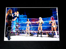 NIA JAX & BAYLEY WWE SIGNED 12X18 PHOTO WWE DIVAS!!!
